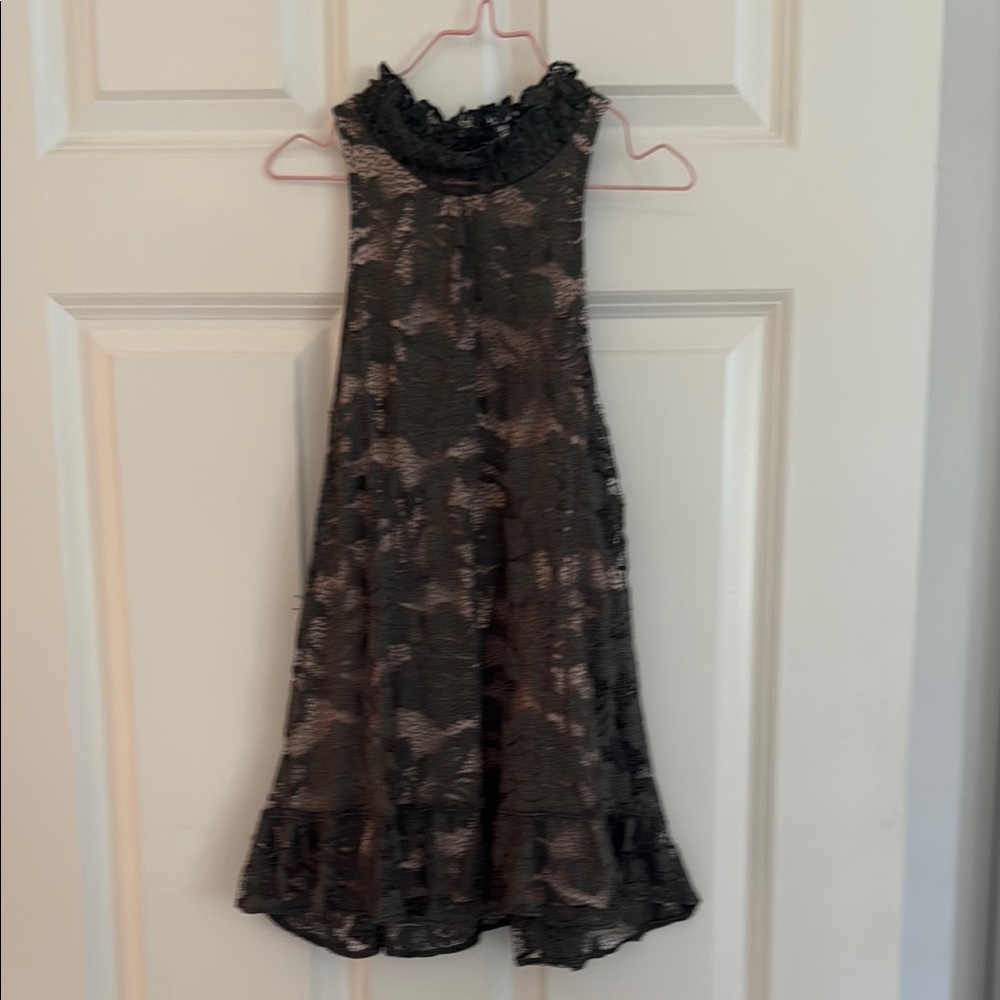 Forest Green Lace Top